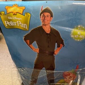 Disney Peter Pan Kids Costume - Olive Green